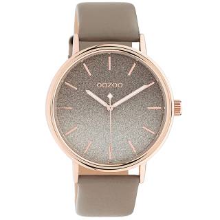 ΡΟΛΟΙ OOZOO  C10937 OOZOO Timepieces Brown Leather Strap