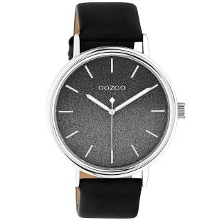 ΡΟΛΟΙ OOZOO  C10939 OOZOO Timepieces Black Leather Strap