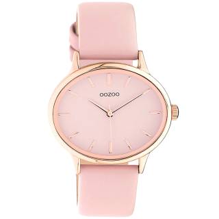 ΡΟΛΟΙ OOZOO  C10941 OOZOO Timepieces Pink Leather Strap