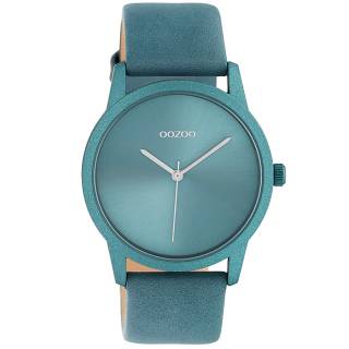 ΡΟΛΟΙ OOZOO  C10946 OOZOO Timepieces Blue Leather Strap