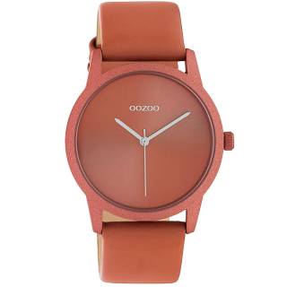 ΡΟΛΟΙ OOZOO  C10947 OOZOO Timepieces Brown Leather Strap