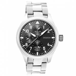 ΡΟΛΟΙ OOZOO C10956 OOZOO Timepieces Silver Stainless Steel Bracelet