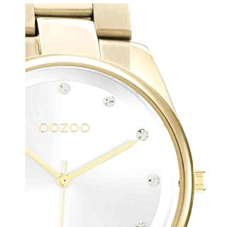 ΡΟΛΟΙ OOZOO C10962 OOZOO Timepieces Crystals Gold Stainless Steel Bracelet