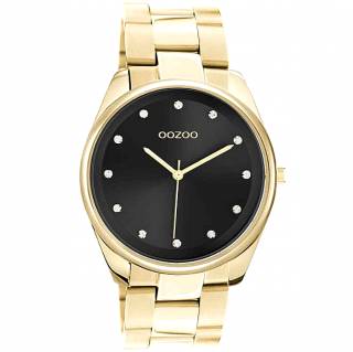 ΡΟΛΟΙ OOZOO C10965 OOZOO Timepieces Crystals Gold Stainless Steel Bracelet