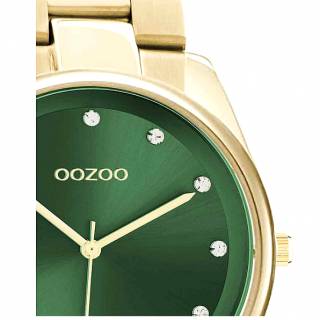 ΡΟΛΟΙ OOZOO C10966 OOZOO Timepieces Crystals Gold Stainless Steel Bracelet