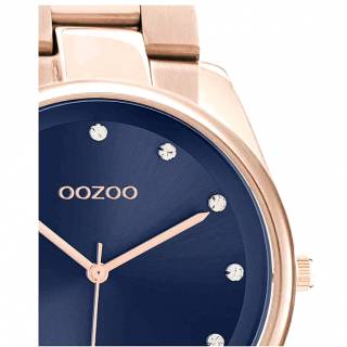 ΡΟΛΟΙ OOZOO C10967 OOZOO Timepieces Crystals Rose Gold Stainless Steel Bracelet