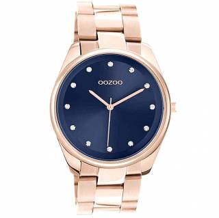 ΡΟΛΟΙ OOZOO C10967 OOZOO Timepieces Crystals Rose Gold Stainless Steel Bracelet