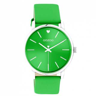 ΡΟΛΟΙ OOZOO  C10988 OOZOO Timepieces Green Leather Strap