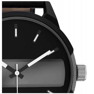 ΡΟΛΟΙ OOZOO  C11000 OOZOO Timepieces Black Leather Strap