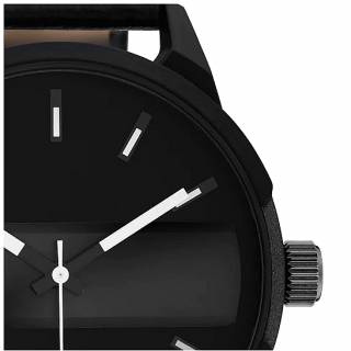 ΡΟΛΟΙ OOZOO C11004 OOZOO Timepieces Black Leather Strap