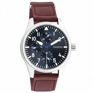 ΡΟΛΟΙ OOZOO C11006 OOZOO Timepieces Brown Synthetic Strap