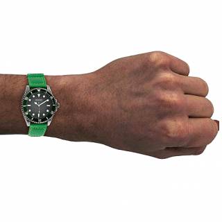 ΡΟΛΟΙ OOZOO C11010 OOZOO Timepieces Green Synthetic Strap