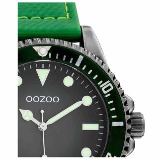 ΡΟΛΟΙ OOZOO C11010 OOZOO Timepieces Green Synthetic Strap