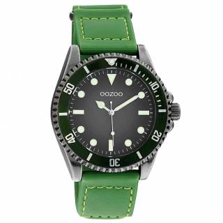 ΡΟΛΟΙ OOZOO C11010 OOZOO Timepieces Green Synthetic Strap