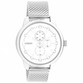 ΡΟΛΟΙ OOZOO C11015 OOZOO Timepieces Silver Stainless Steel Bracelet