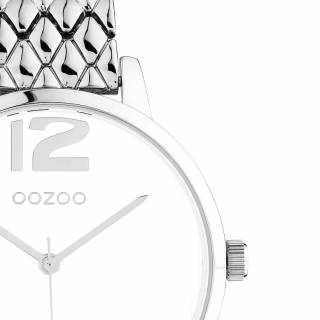 ΡΟΛΟΙ OOZOO  C11020 OOZOO Timepieces Silver Stainless Steel Bracelet