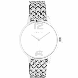 ΡΟΛΟΙ OOZOO  C11020 OOZOO Timepieces Silver Stainless Steel Bracelet