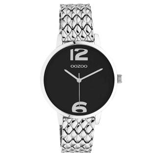 ΡΟΛΟΙ OOZOO   C11021 OOZOO Timepieces Silver Stainless Steel Bracelet