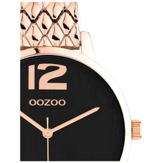 ΡΟΛΟΙ OOZOO  C11024 OOZOO Timepieces Rose Gold Stainless Steel Bracelet