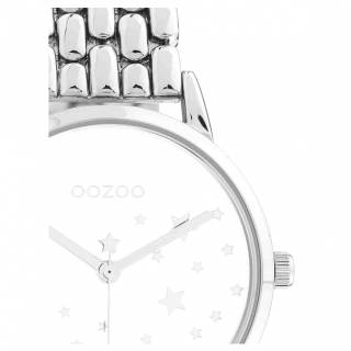 ΡΟΛΟΙ OOZOO C11025 OOZOO Timepieces Silver Stainless Steel Bracelet