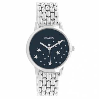 ΡΟΛΟΙ OOZOO  C11026 OOZOO Timepieces Silver Stainless Steel Bracelet