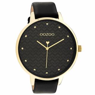 ΡΟΛΟΙ OOZOO C11039 OOZOO Timepieces Black Leather Strap