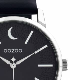 ΡΟΛΟΙ OOZOO C11043 OOZOO Timepieces Black Leather Strap