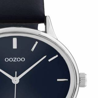 ΡΟΛΟΙ OOZOO C11051 OOZOO Timepieces Blue Leather Strap