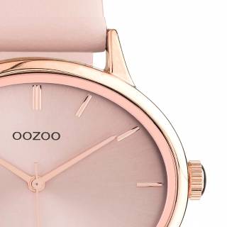 ΡΟΛΟΙ OOZOO C11052 OOZOO Timepieces Pink Leather Strap