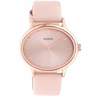 ΡΟΛΟΙ OOZOO C11052 OOZOO Timepieces Pink Leather Strap