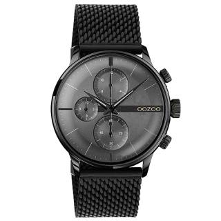 ΡΟΛΟΙ OOZOO  C11104 OOZOO Timepieces Black Metallic Bracelet