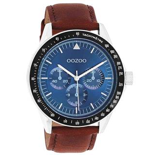 ΡΟΛΟΙ OOZOO  C11110 OOZOO Timepieces Brown Leather Strap