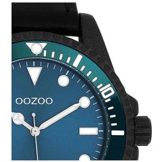 ΡΟΛΟΙ OOZOO  C11118 OOZOO Timepieces Black Leather Strap