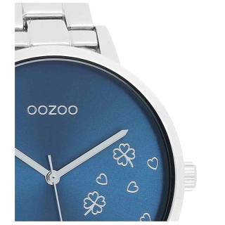 ΡΟΛΟΙ OOZOO  C11121 OOZOO Timepieces Silver Stainless Steel Bracelet