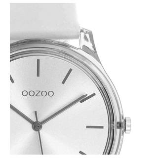 ΡΟΛΟΙ OOZOO  C11137 OOZOO Timepieces Grey Leather Strap