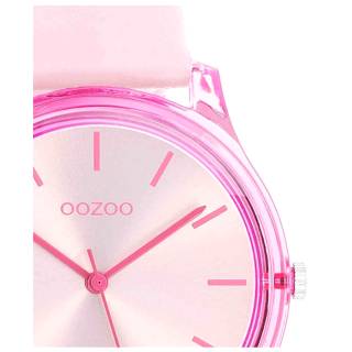 ΡΟΛΟΙ OOZOO  C11138 OOZOO Timepieces Pink Leather Strap