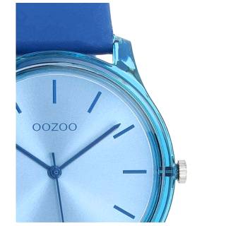 ΡΟΛΟΙ OOZOO  C11143 OOZOO Timepieces Blue Leather Strap