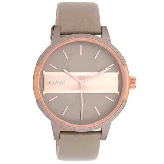 ΡΟΛΟΙ OOZOO  C11153 OOZOO Timepieces Brown Leather Strap