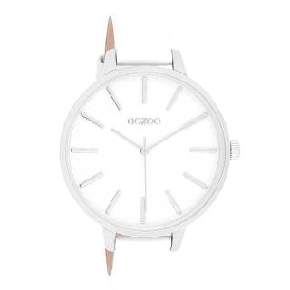 ΡΟΛΟΙ OOZOO  C11155 OOZOO Timepieces  White Leather Strap