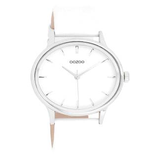 ΡΟΛΟΙ OOZOO  C11157 OOZOO Timepieces  White Leather Strap