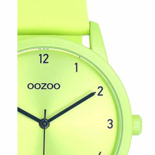 ΡΟΛΟΙ OOZOO  C11165 OOZOO Timepieces Light Green Leather Strap