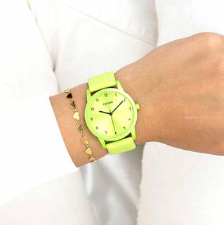 ΡΟΛΟΙ OOZOO  C11165 OOZOO Timepieces Light Green Leather Strap