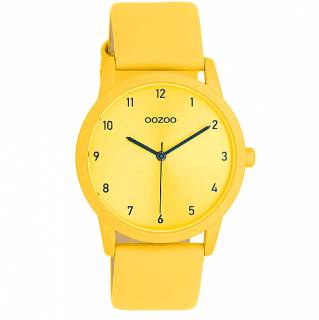 ΡΟΛΟΙ OOZOO  C11167 OOZOO Timepieces Yellow Leather Strap