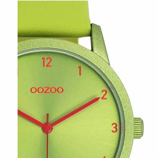 ΡΟΛΟΙ OOZOO  C11169 OOZOO Timepieces Green Leather Strap