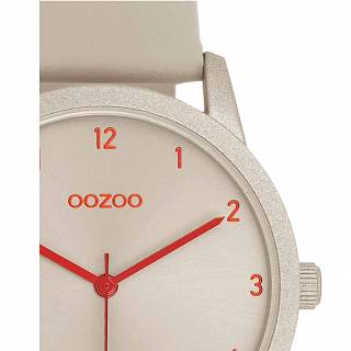 ΡΟΛΟΙ OOZOO  C11170 OOZOO Timepieces Beige Leather Strap