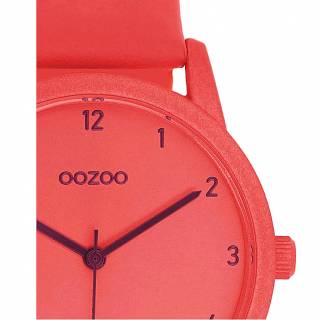 ΡΟΛΟΙ OOZOO  C11172 OOZOO Timepieces Red Leather Strap