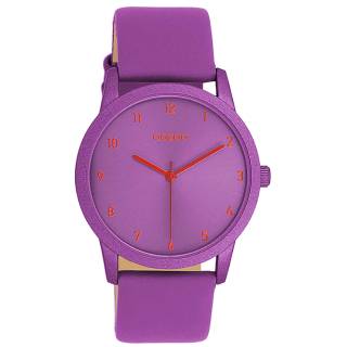 ΡΟΛΟΙ OOZOO  C11173 OOZOO Timepieces Purple Leather Strap