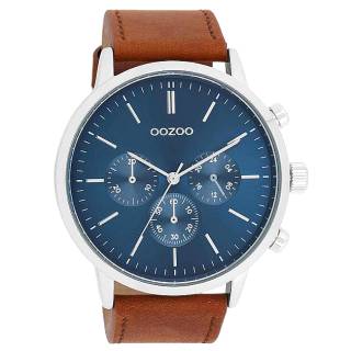 ΡΟΛΟΙ OOZOO  C11200 OOZOO Timepieces Brown Leather Strap