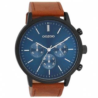 ΡΟΛΟΙ OOZOO  C11202 OOZOO Timepieces Brown Leather Strap