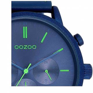 ΡΟΛΟΙ OOZOO  C11205 OOZOO Timepieces Blue Leather Strap